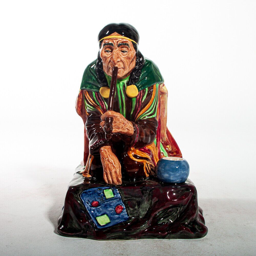 Royal Doulton Figure 'Calumet' Hn2068 Charles Noke   Made In England!