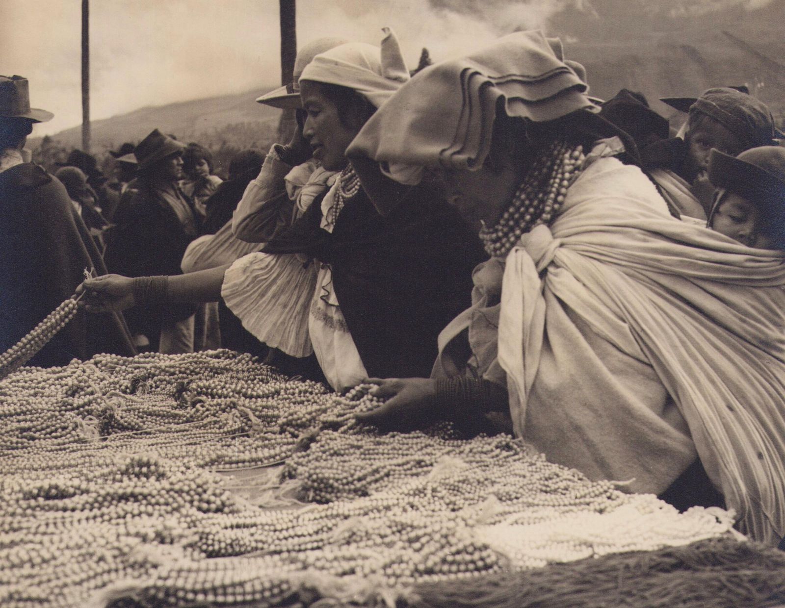 Hanna Seidel Ecuador, People, Market, Black And White Photography, 1960s photo furniture