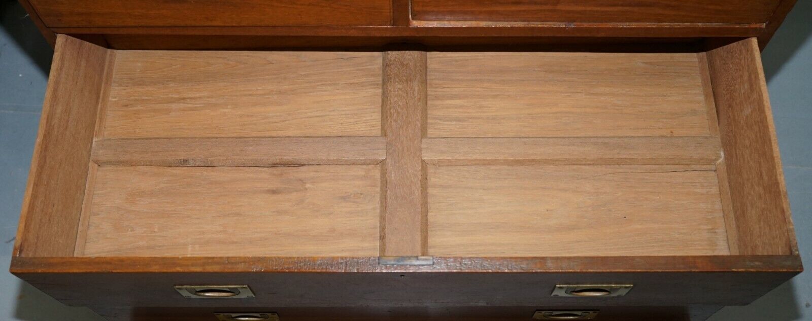 Furniture Scottish 93rd Sutherland Highlanders Regiment Of Foot Military Campaign Chest photo
