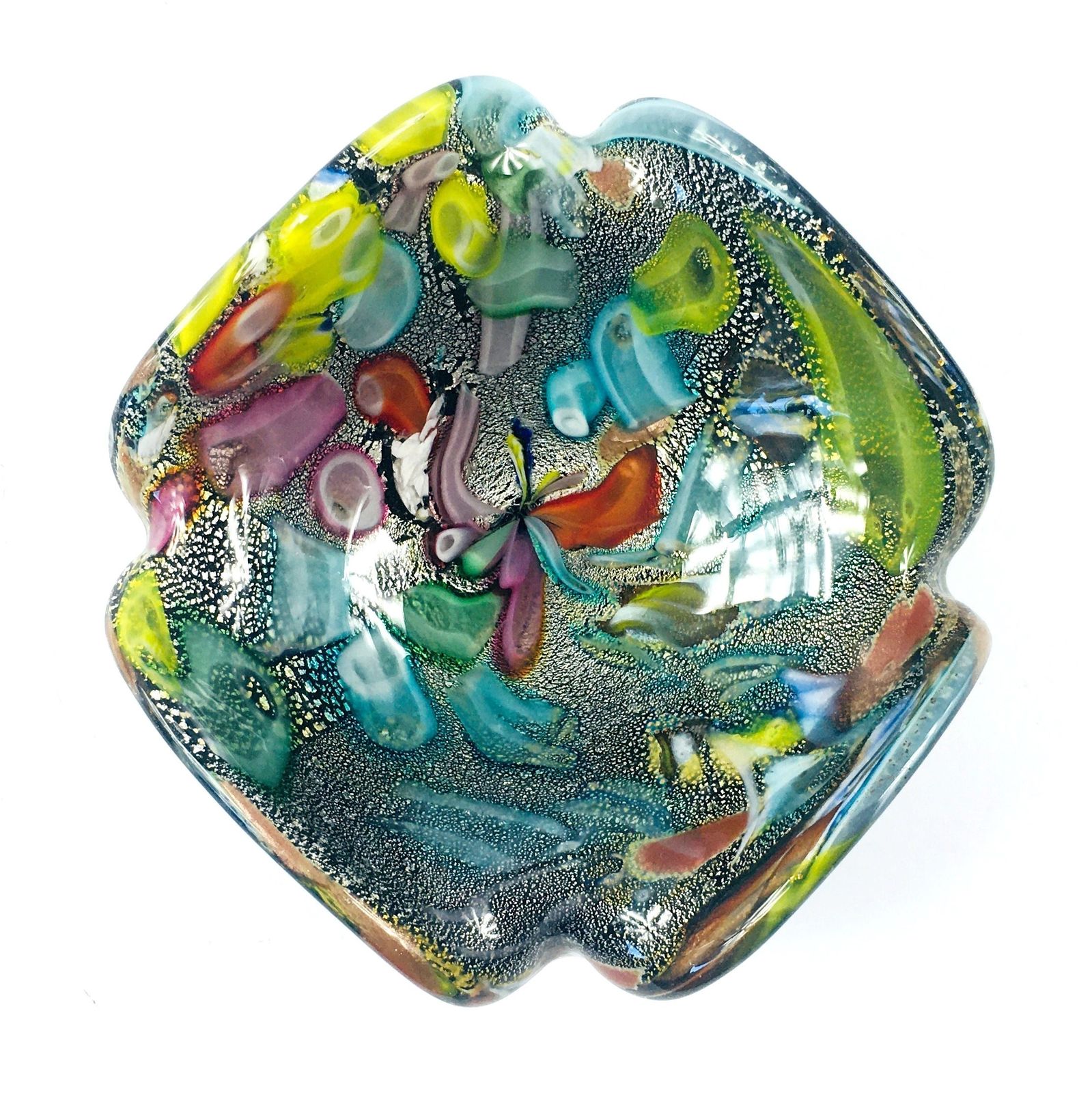 Tutti Frutti Murano Glazen Schaal Van Dino Martens, Italië, Jaren 1950/60 photo 160.0