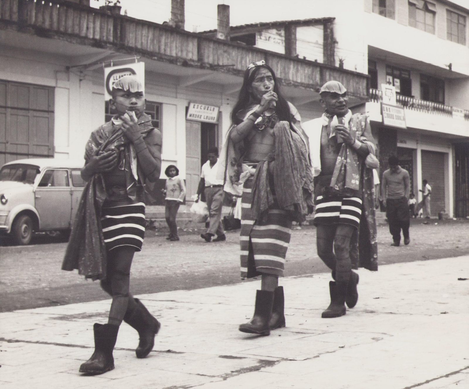 Hanna Seidel Ecuador, Musicians, Black And White Photography, 1960s,