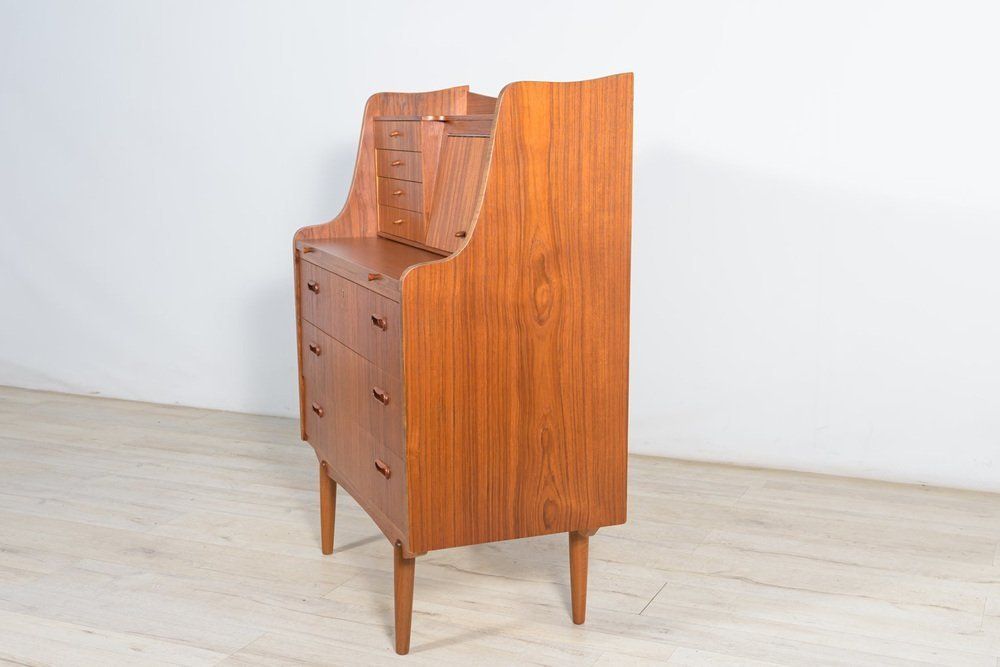 Mid Century Teak Dresser With Dressing Table 1960s photo 1330.0