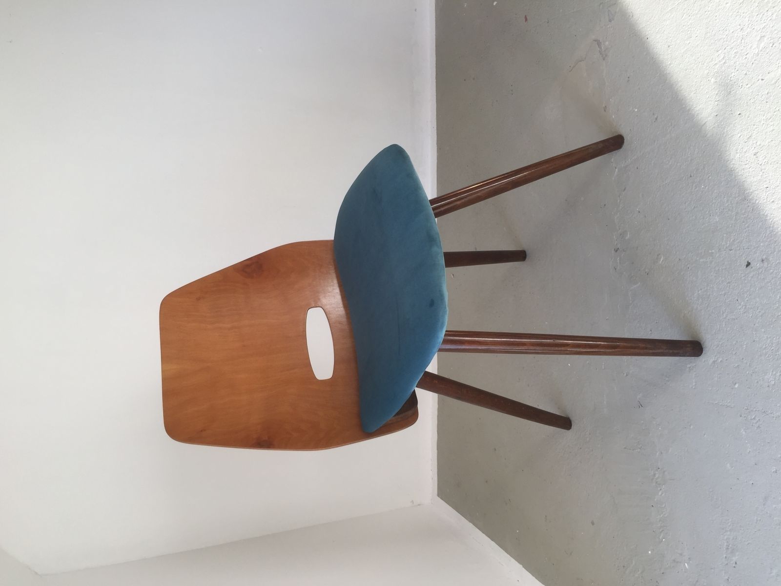 Czechoslovakian Chair Designed By František Jirák For Tatra Nabytok Np 1960s Upholstered In Italian Soft Light Kale Green Velvet Occasional Seating photo 195.0