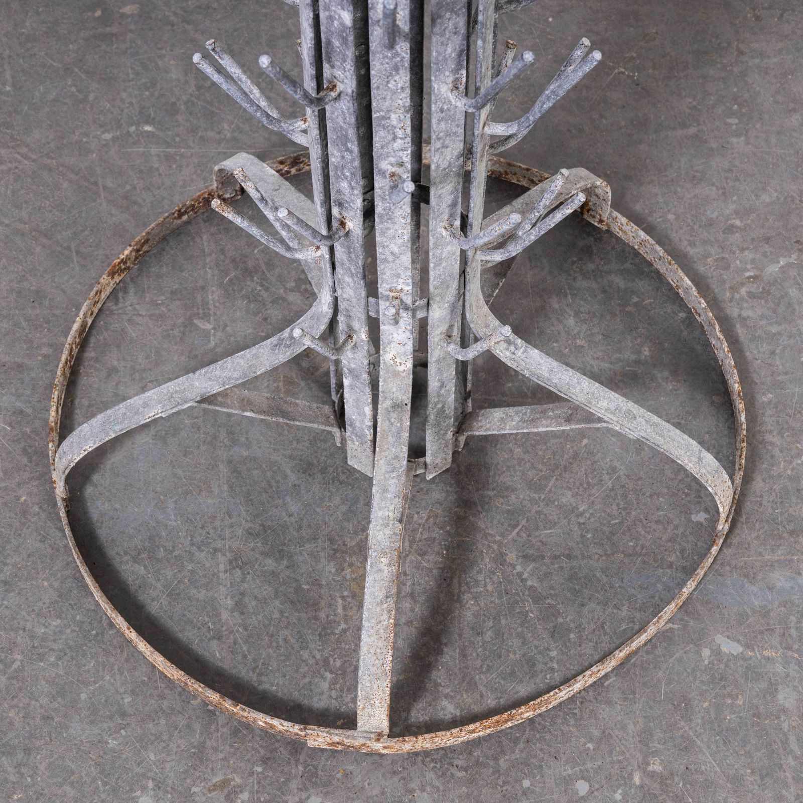1940’s Original Large French Bottle Drying Rack (Model 1400.17) photo for sale