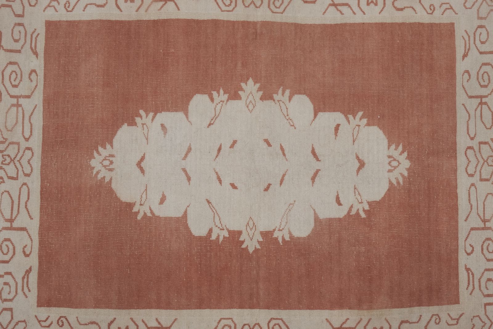 Vintage Sandstone Caucasian Rug 5'7'' X 6'9'' photo vintage