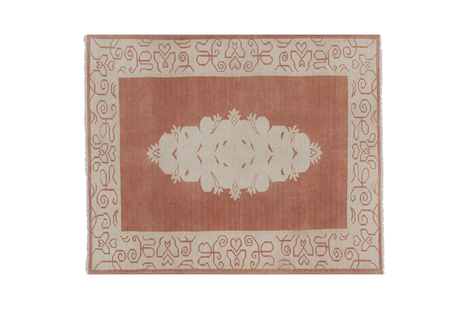 photo furniture Vintage Sandstone Caucasian Rug 5'7'' X 6'9''