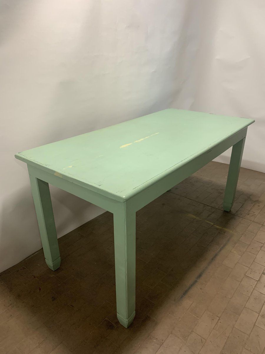 Italian Osteria Dining Table 1950s photo for sale
