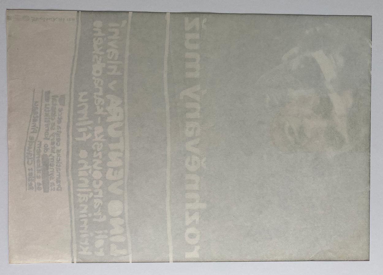 Movie Poster, The Angry Man, Jiří školník, 1981 photo buy