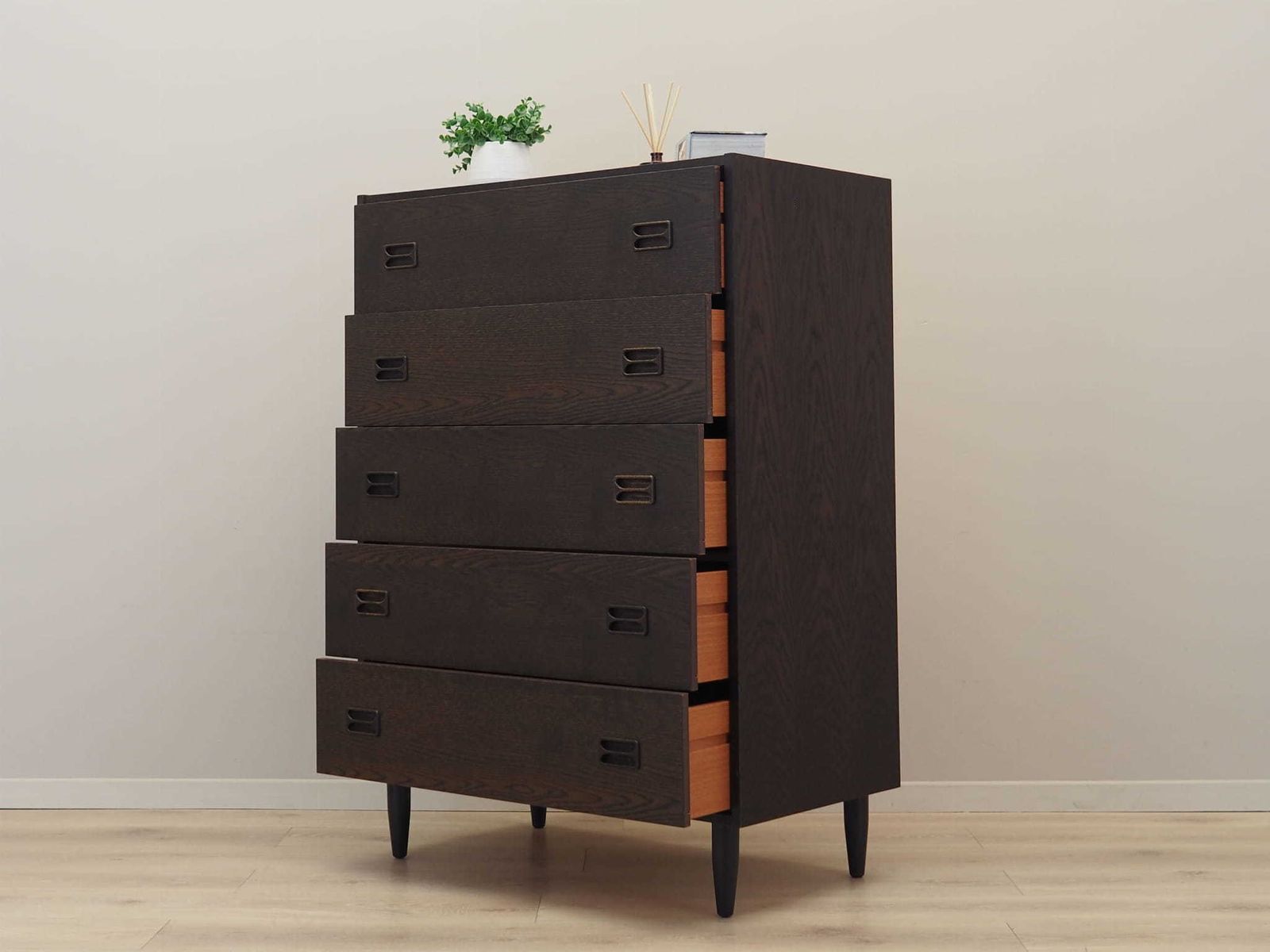 Oak Chest Of Drawers, Danish Design, 1970s, Production Denmark photo for sale