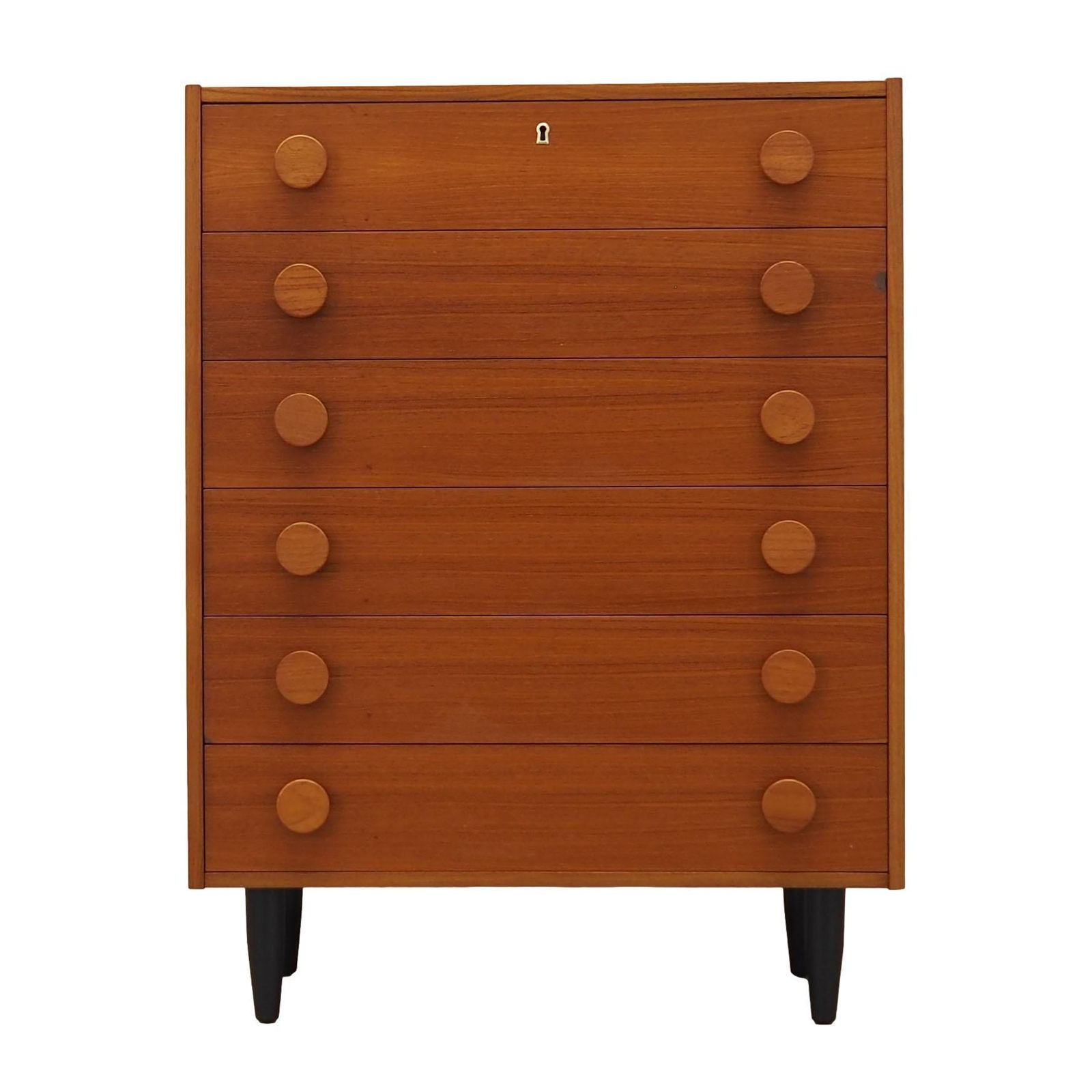 Teak Chest Of Drawers, Danish Design, 1960s, Production Denmark
