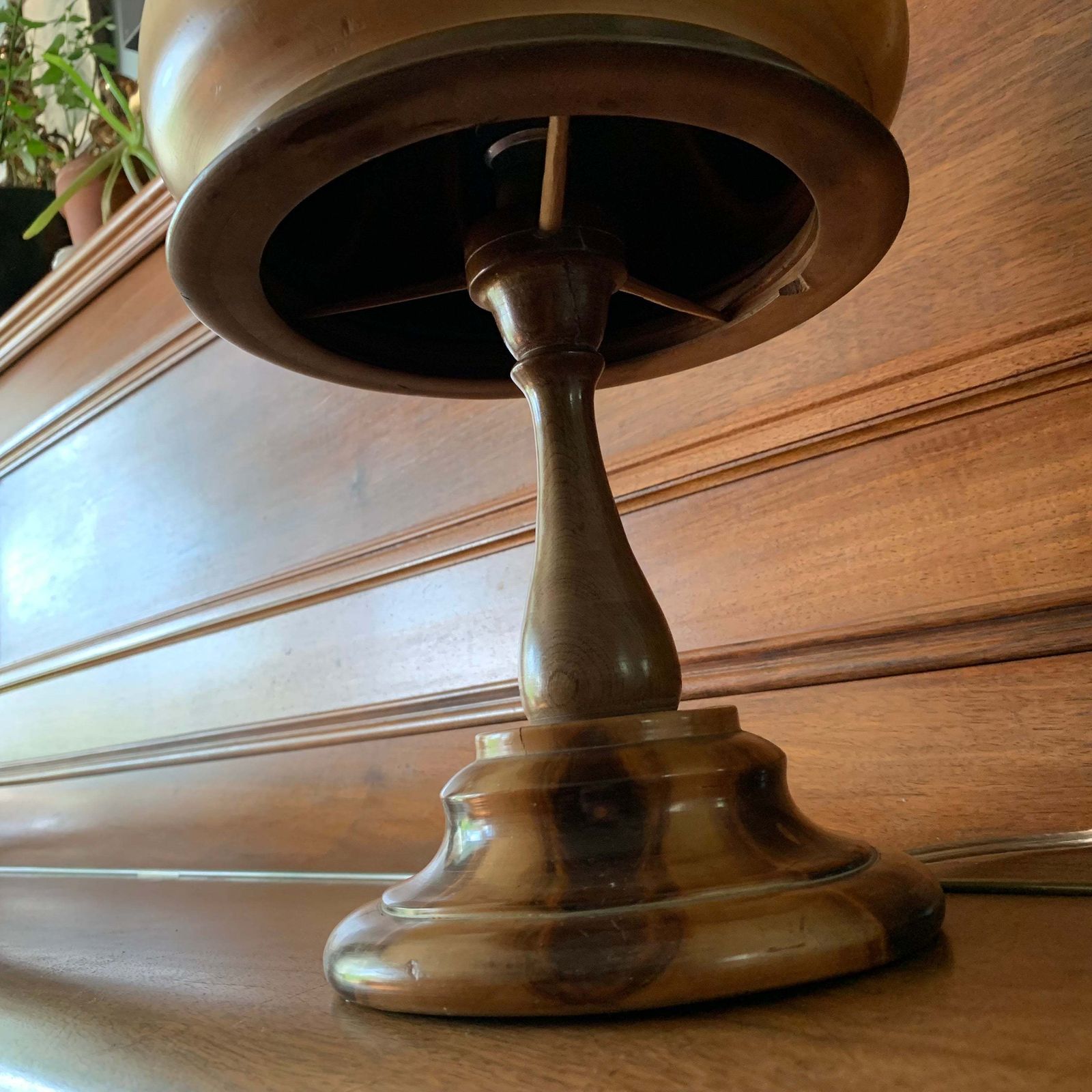Wooden Mushroom Lamp photo 194.0