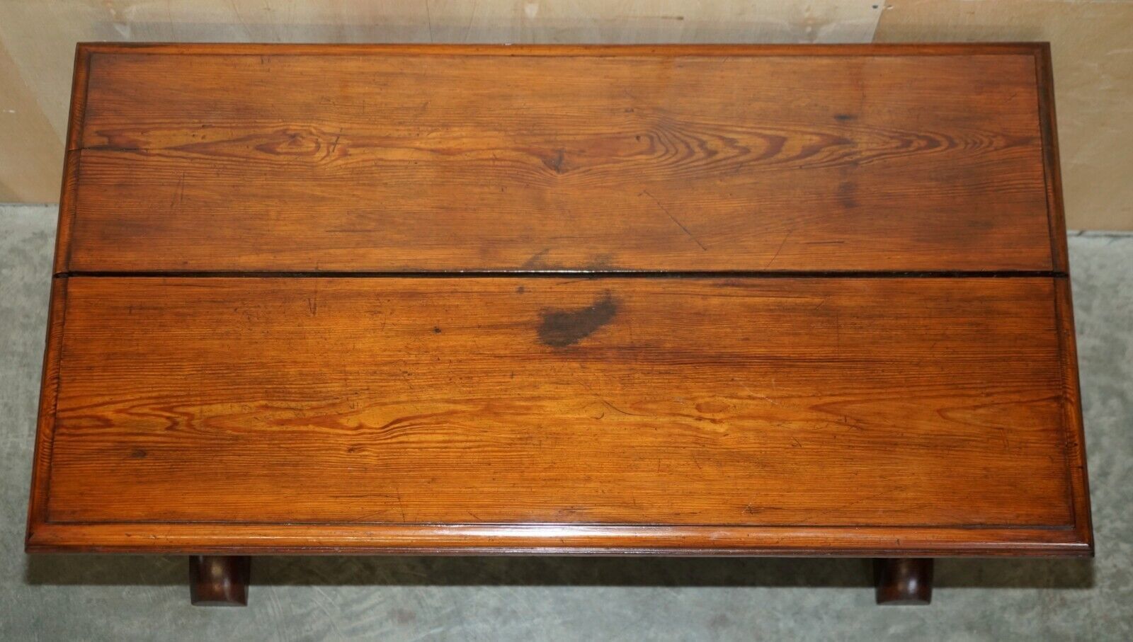 Antique Gothic Style English Oak Victorian Library Table Desk Dining Table photo buy