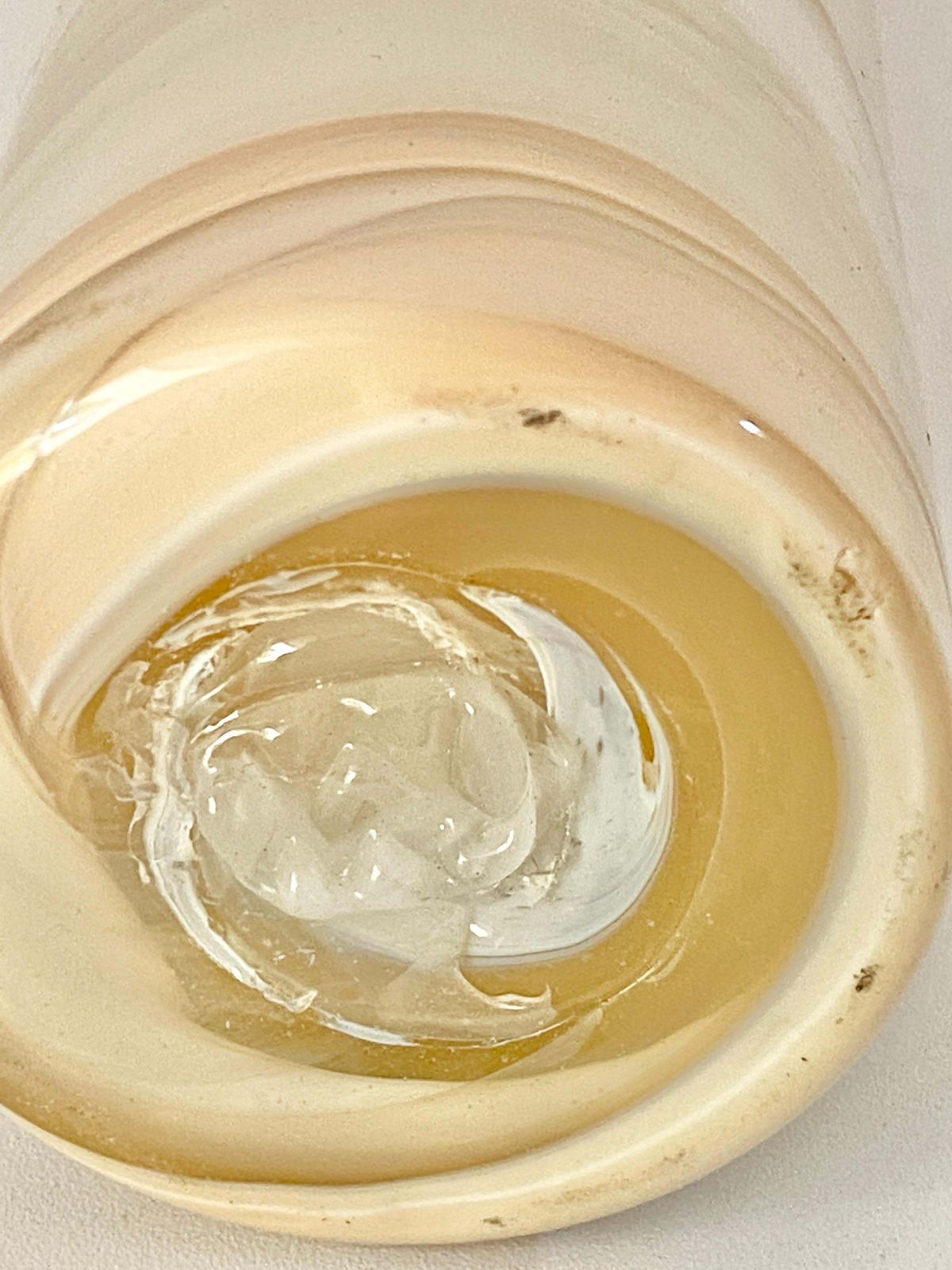 Small Onyx Vase, In A Cylindrical Shape, Beige Color, Italy Circa 1970 photo vinterior