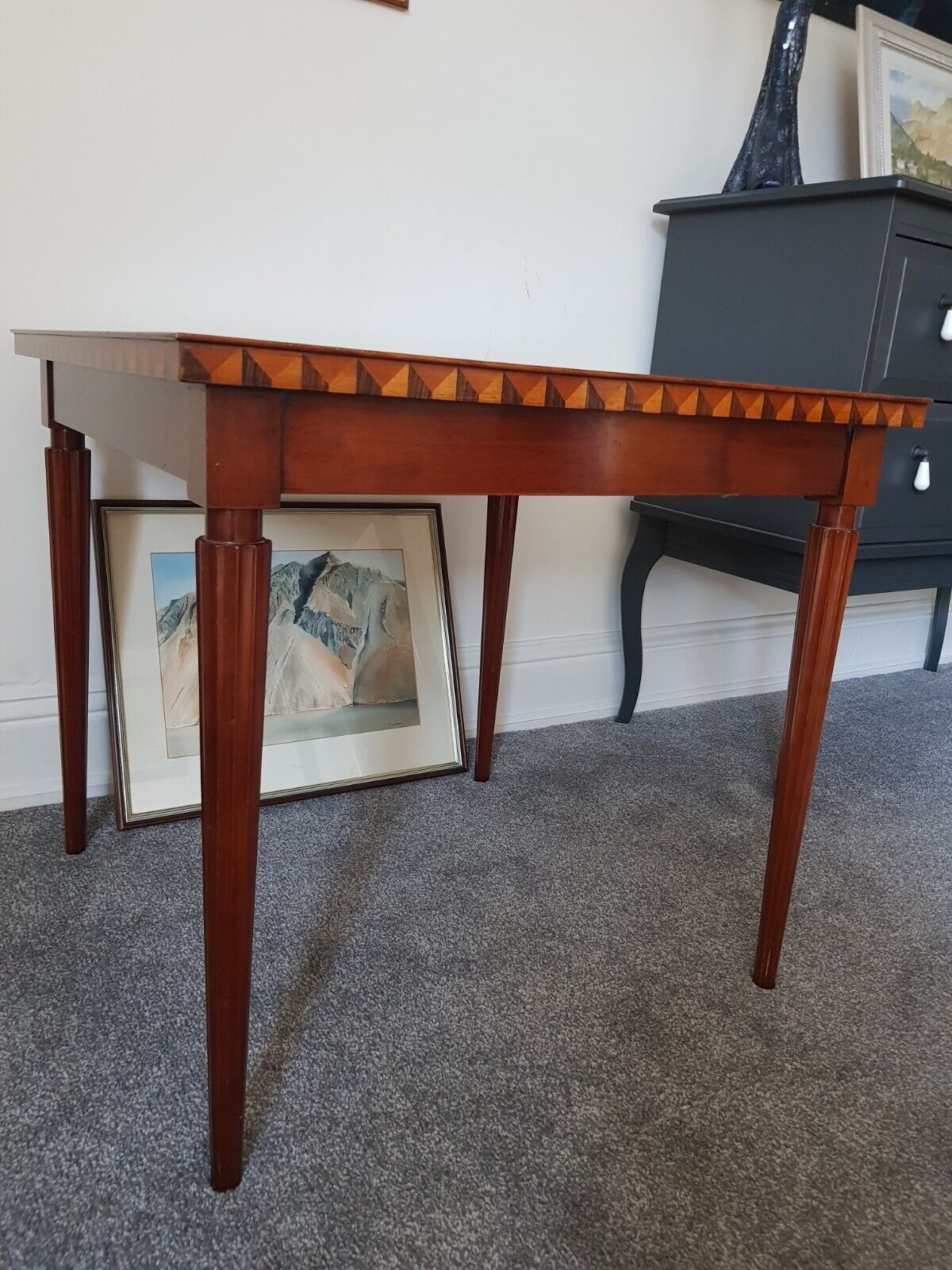photo furniture Pair Of Stunning Italian Annibale Colombo Side Tables Hugely Expensive New
