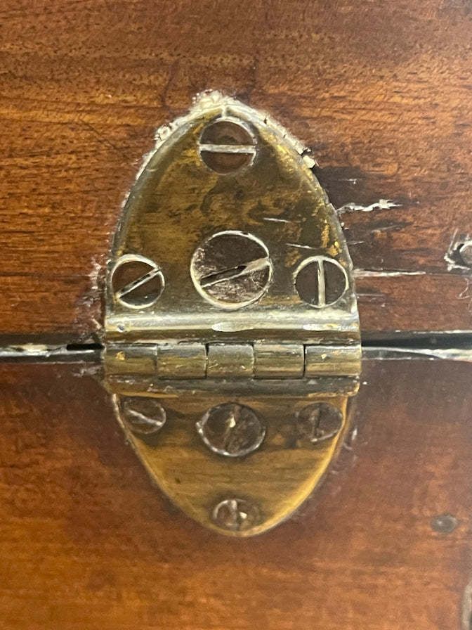 An Exceptional Quality Early Georgian Flame Mahogany Serpentine Tulip Wood Banded Cutlery Box Circa 1788 photo buy