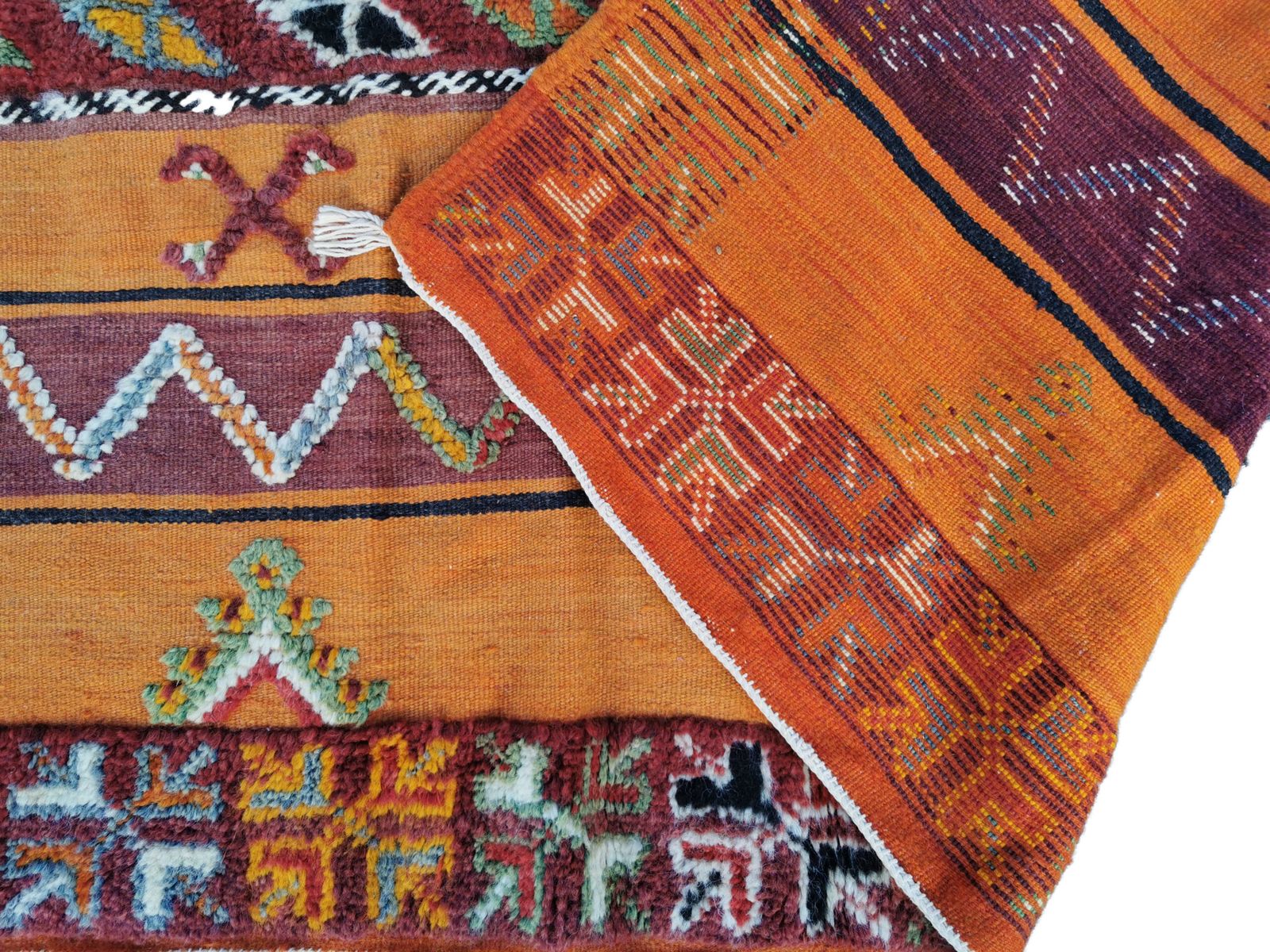No Custom Fee. Shipped From Uk. 250x150cm. Handmade Traditional Camel Wool Rug  Berber Design photo Textiles