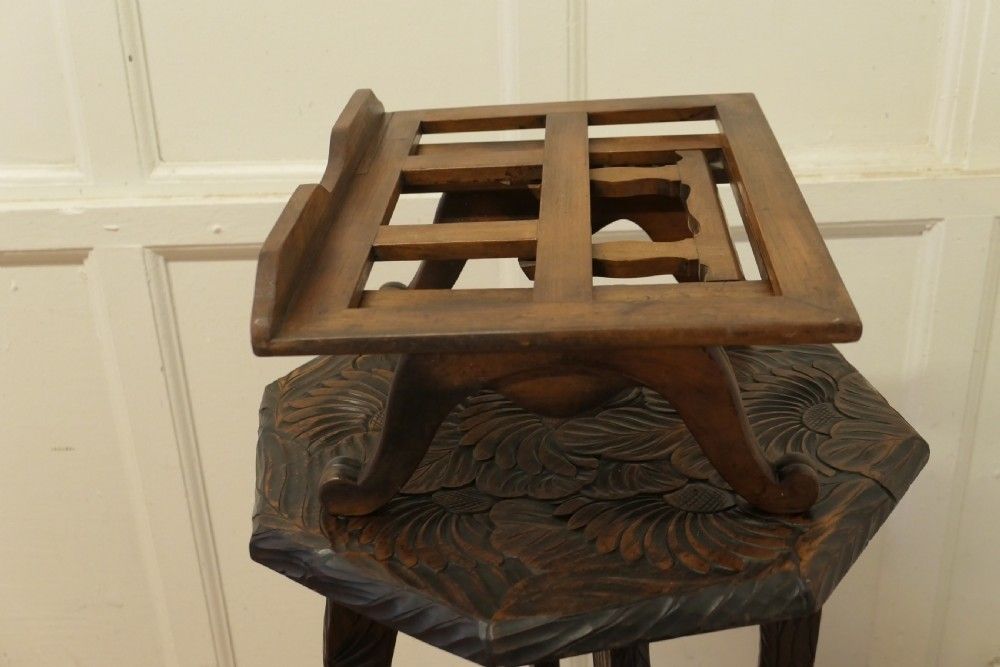 French Cherrywood Book Rest Or Music Stand Lutrin photo 510.0