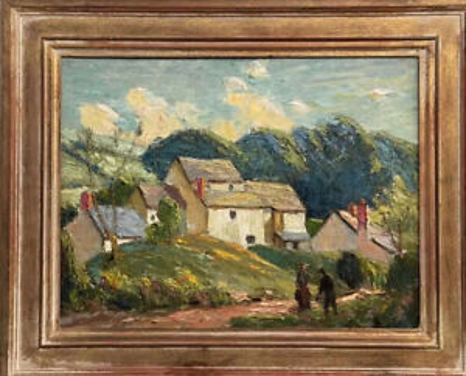 Original Oil Painting On Board George Grainger Smith 1892 /1961