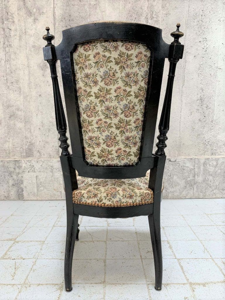 Decorative Individual Napoleon III Ebonised Bedroom Chair photo Furniture