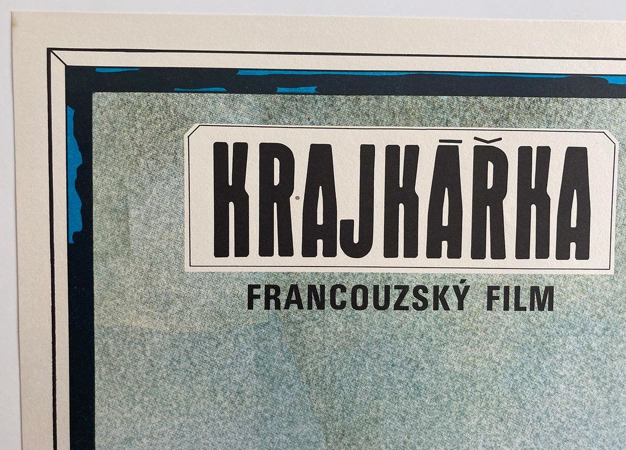 Movie Poster, The Lacemaker, Antonín Sládek, 1978 photo vinterior
