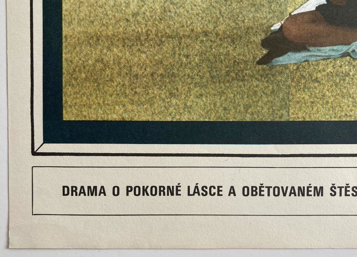Movie Poster, The Lacemaker, Antonín Sládek, 1978 photo vintage
