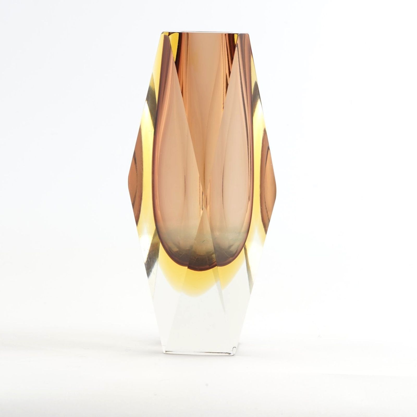 Murano Sommerso Vase By Mandruzzato