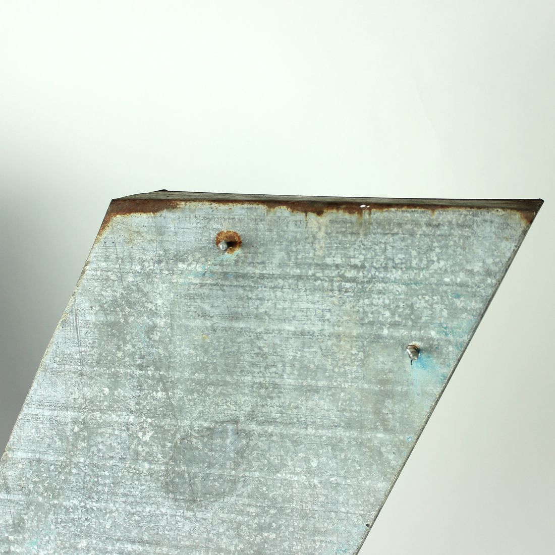 Huge Vintage Industial Zinc Letter Y, Czechoslovakia 1950s photo 540.0