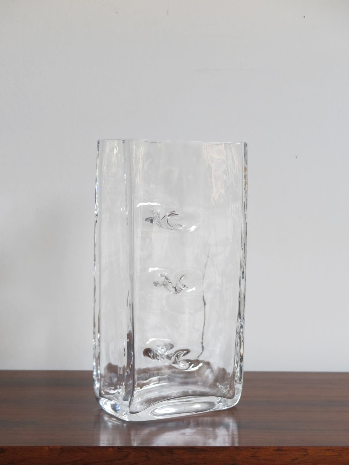 Toso Renato Murano Glass Vases Repetai Model For Fratelli Toso, Italy 1964 photo buy