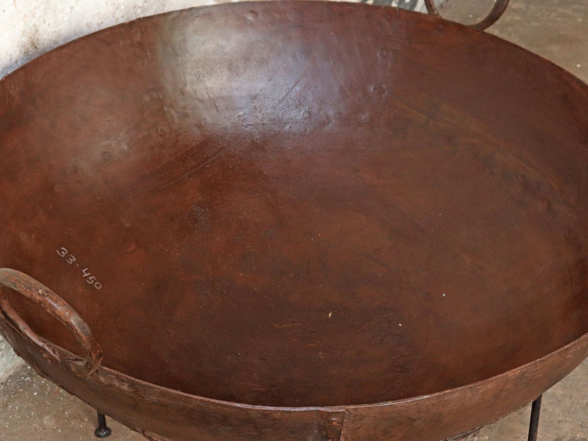 Kadai Fire Bowl   XX Large, 80 90cm photo for sale