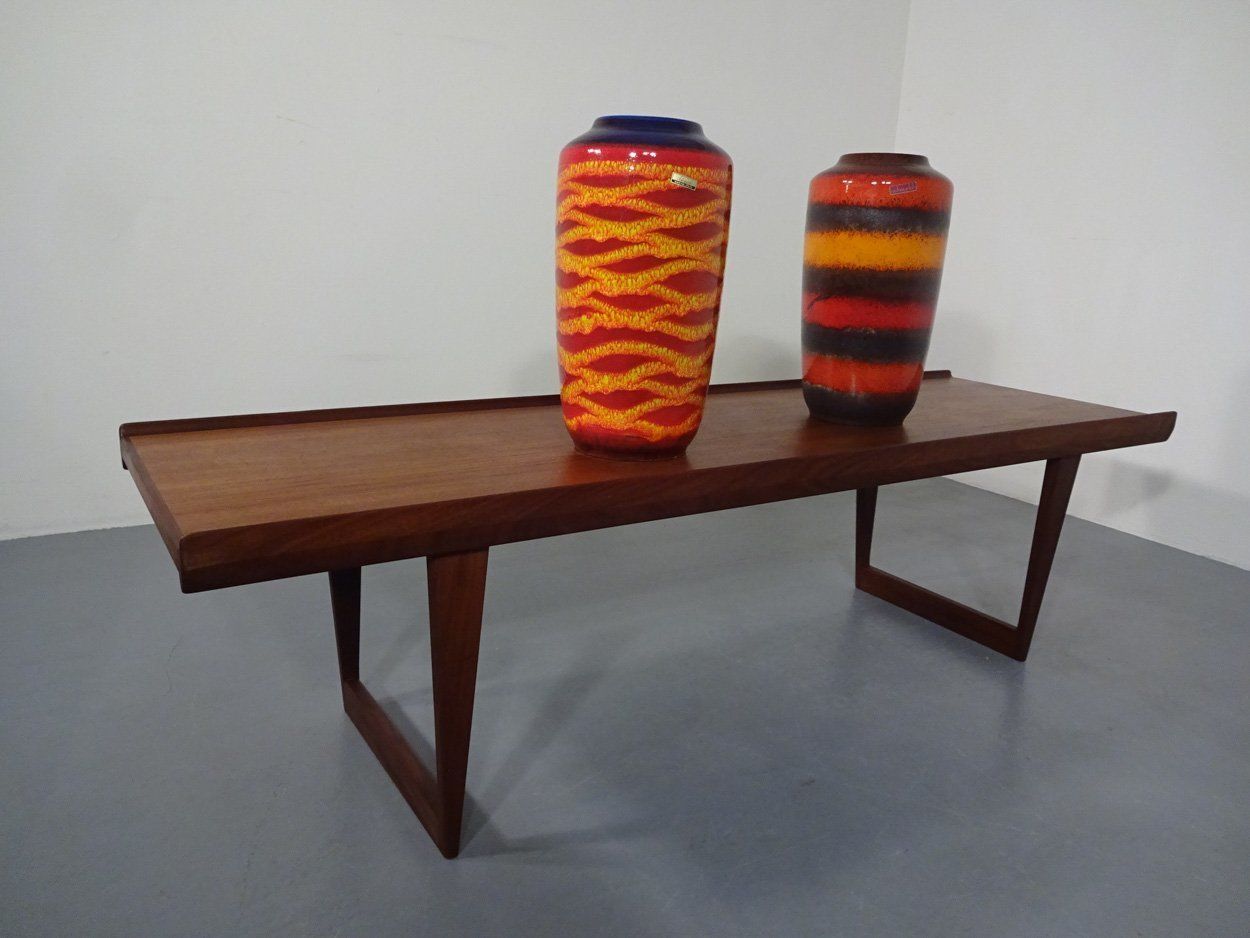 Large Fat Lava Ceramic Vases From Scheurich, 1970s, Set Of 2 photo buy