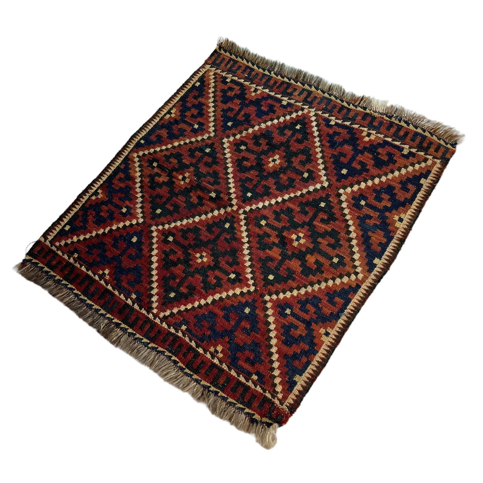 photo furniture Vintage Afghan Maimana Kilim Rug
