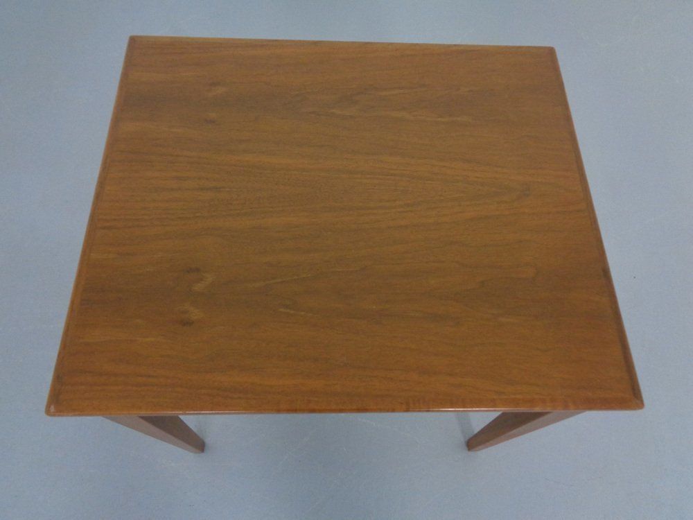 photo buy Danish Teak Nesting Tables By Kvalitet Form Funktion, 1960s, Set Of 3