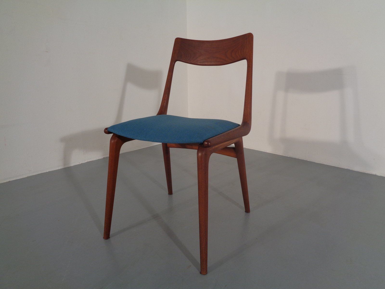 323.0 Vintage Boomerang Dining Chair By Alfred Christensen For Slagelse Møbelværk, 1950s photo