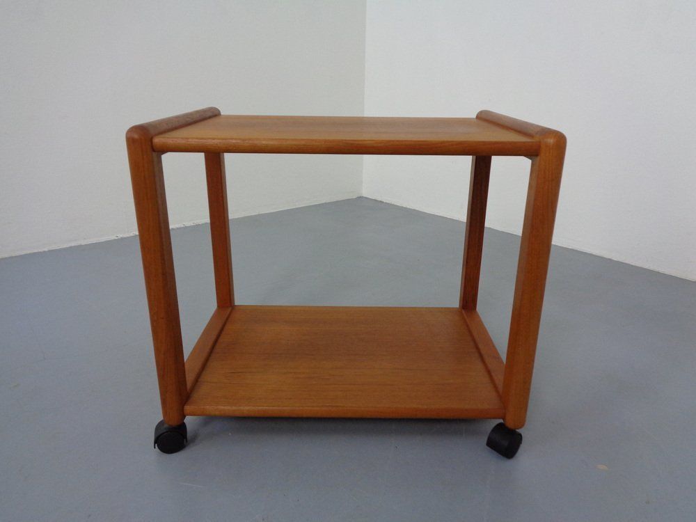 Mid Century Teak Trolley By Aksel Kjersgaard For Odder Møbler, 1960s