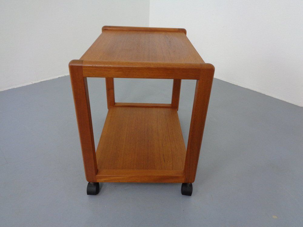 Mid Century Teak Trolley By Aksel Kjersgaard For Odder Møbler, 1960s photo Furniture