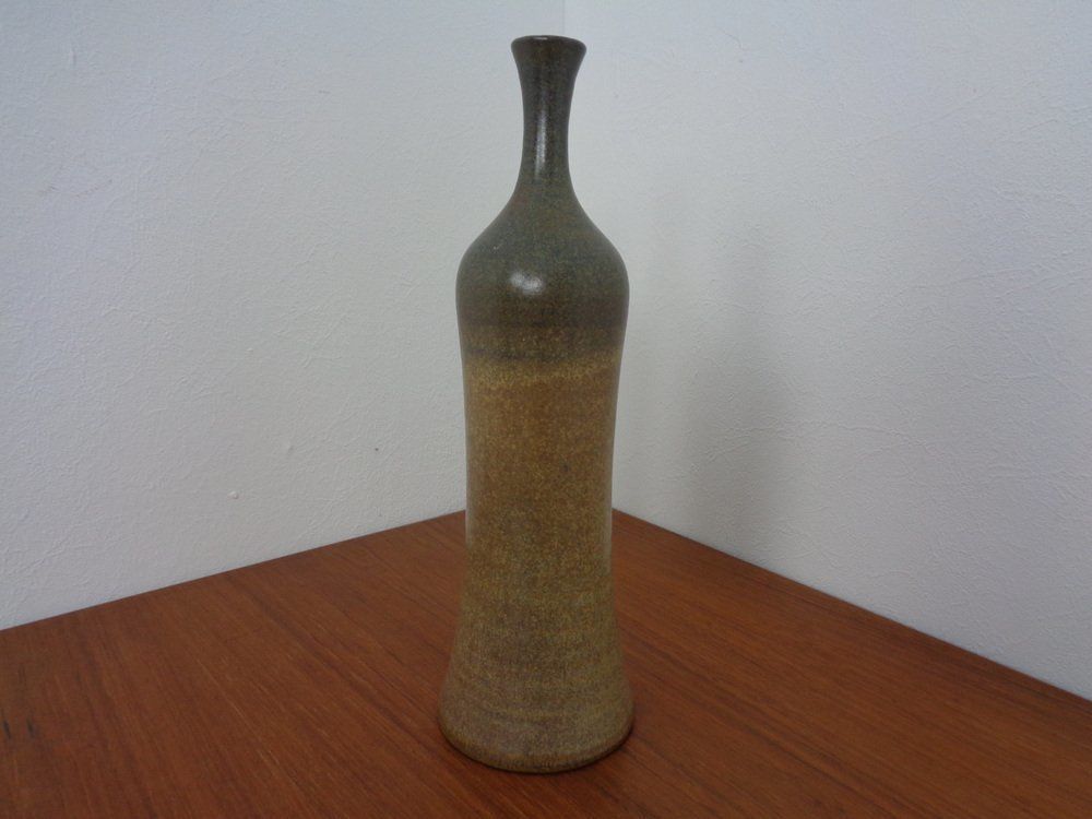French Studio Ceramic Vase From Vallauris, 1960s photo for sale