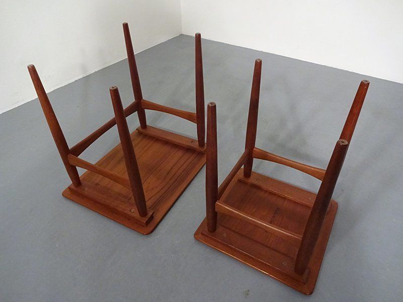 photo buy Danish Teak Nesting Tables 1960s Set Of 2