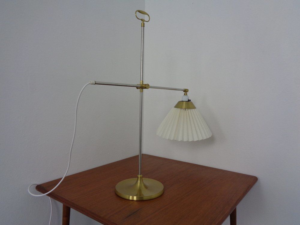Table Lamp Model 319 By Kaare And Esben Klint For Le Klint, 1960s photo Lighting