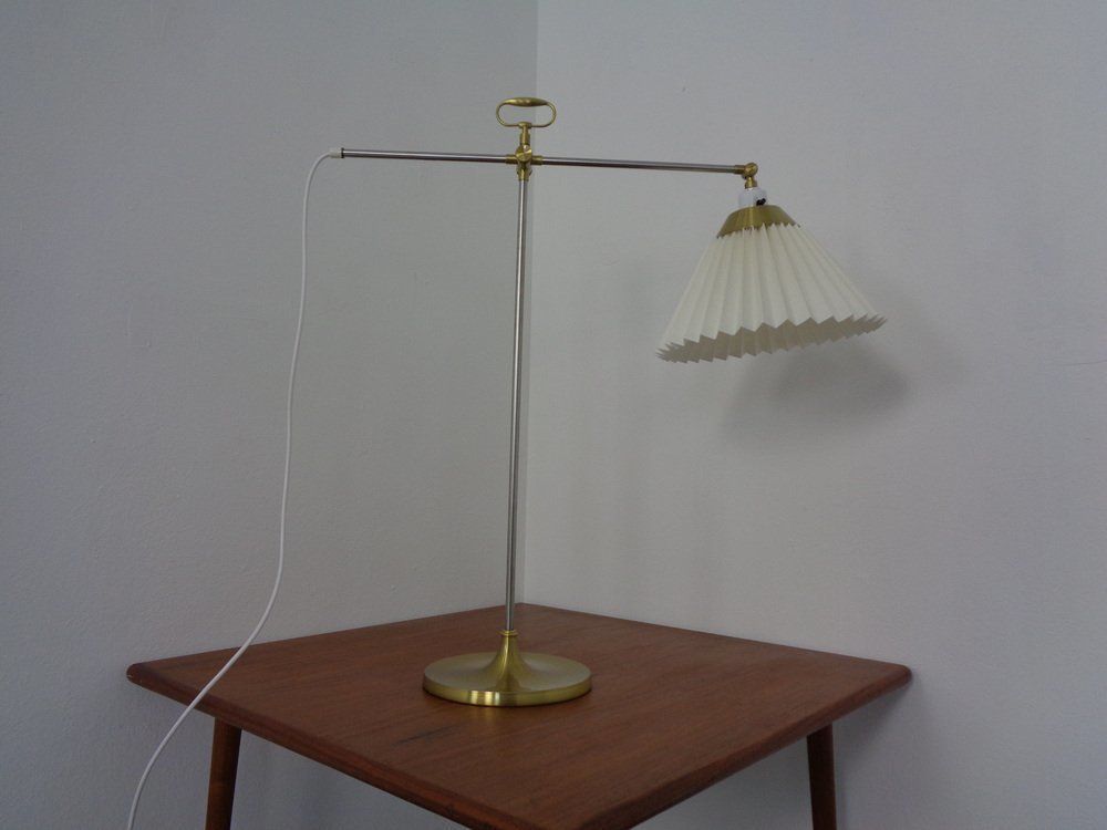 Table Lamp Model 319 By Kaare And Esben Klint For Le Klint, 1960s photo vinterior