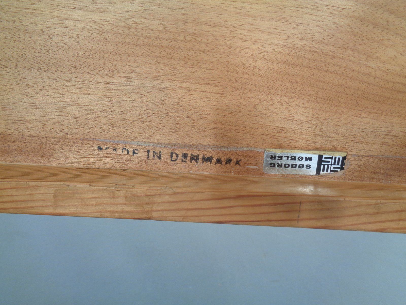 photo vintage Teak Single Bed By Børge Mogensen For Søborg Møbelfabrik, 1960s