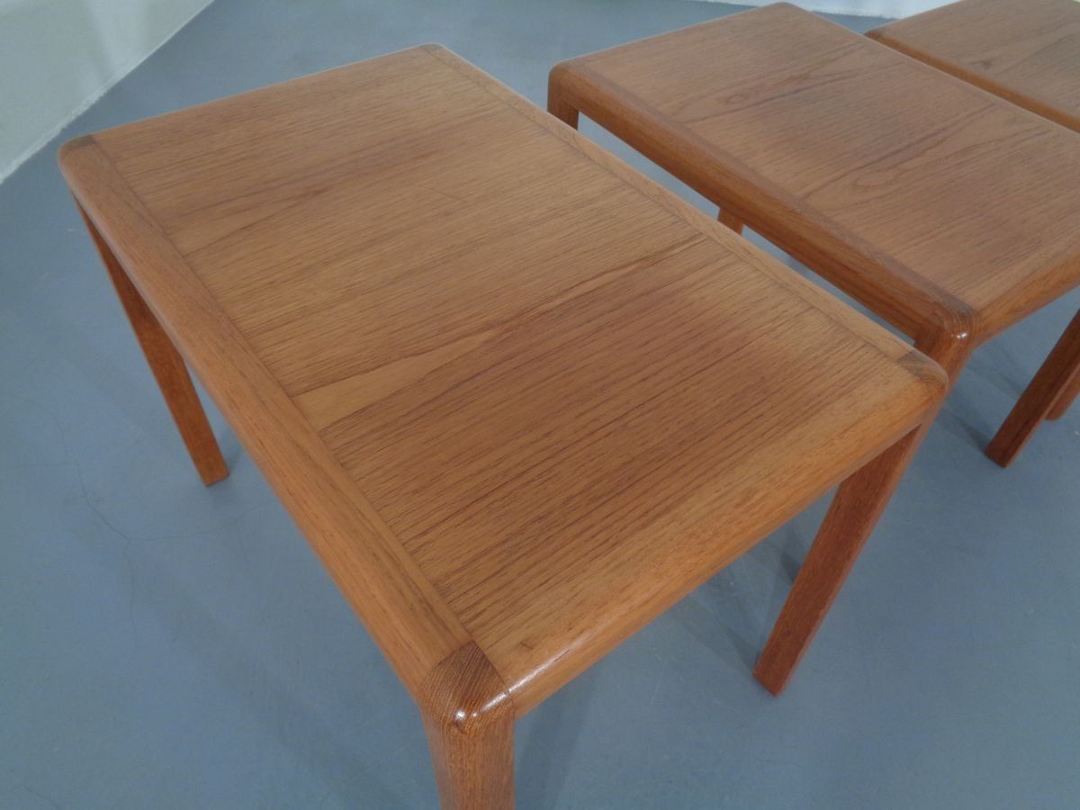 photo vinterior Teak Nesting Tables By Kai Kristiansen For Vildbjerg Møbelfabrik, 1960s, Set Of 3