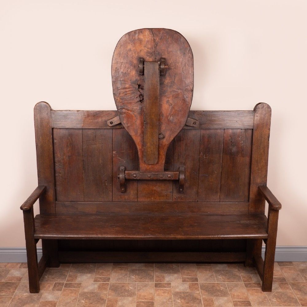 Rustic Catalan Shepherd’s Bench photo furniture