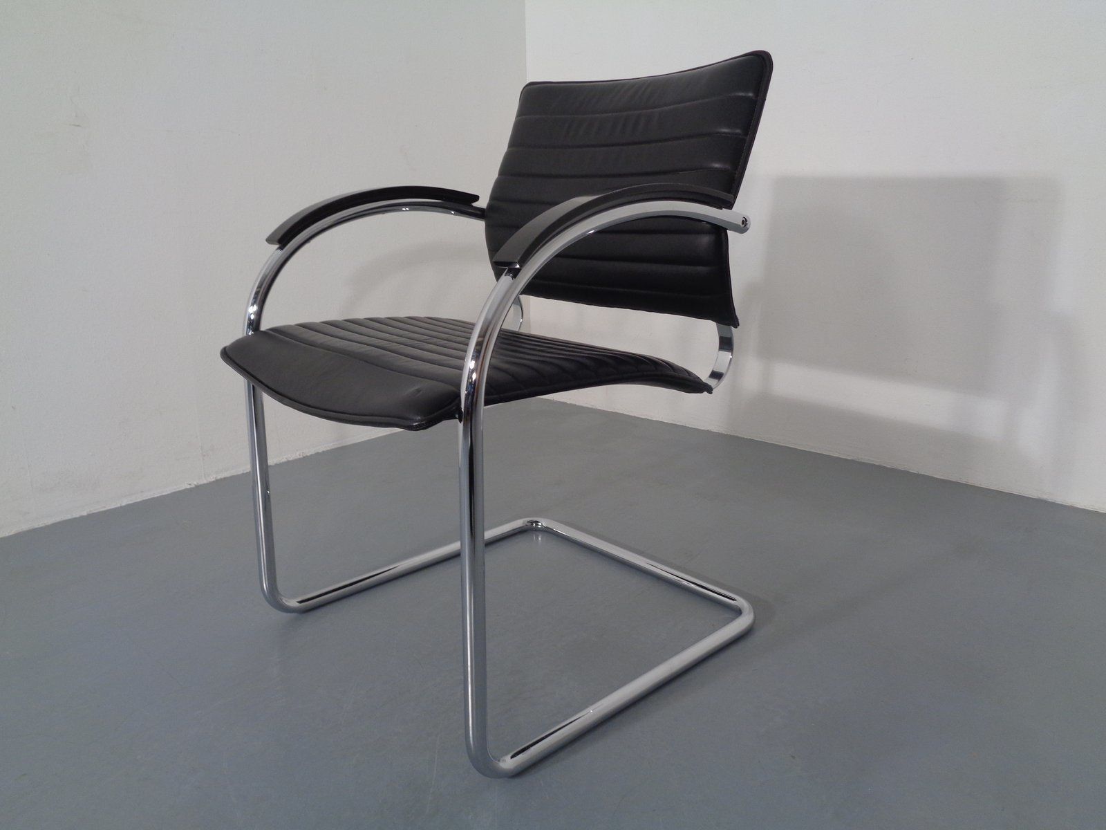 Model S78 Cantilever Leather Armchair By Josef Gorcia And Andreas Krob For Thonet 1980s photo furniture