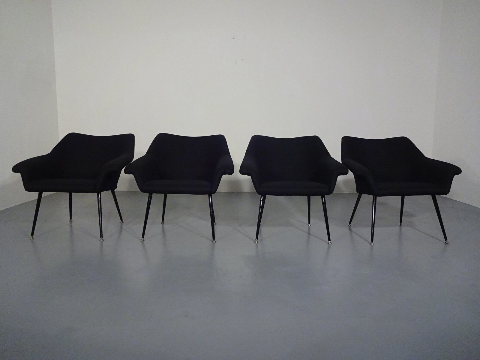 Mid Century Lounge Chairs 1960s Set Of 4 photo furniture