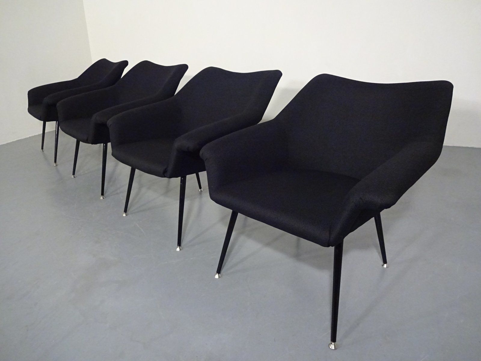 Mid Century Lounge Chairs 1960s Set Of 4 photo 4462.0