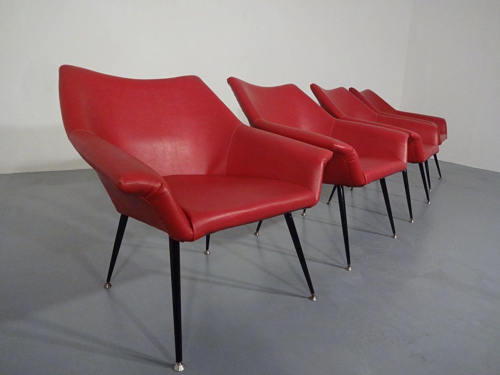 Lounge Chairs 1960s Set Of 4, Vintage photo Furniture