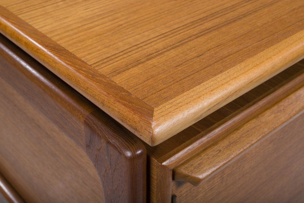 Mid Century Teak Desk From Gv Møbler, 1970s photo buy