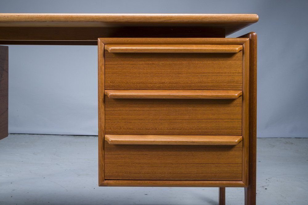 photo for sale Mid Century Teak Desk From Gv Møbler, 1970s