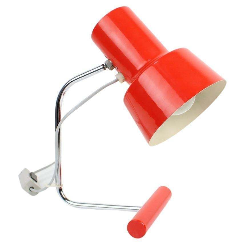 Mid Century Table Lamp Designed By Josef Hurka For Napako, 1970's