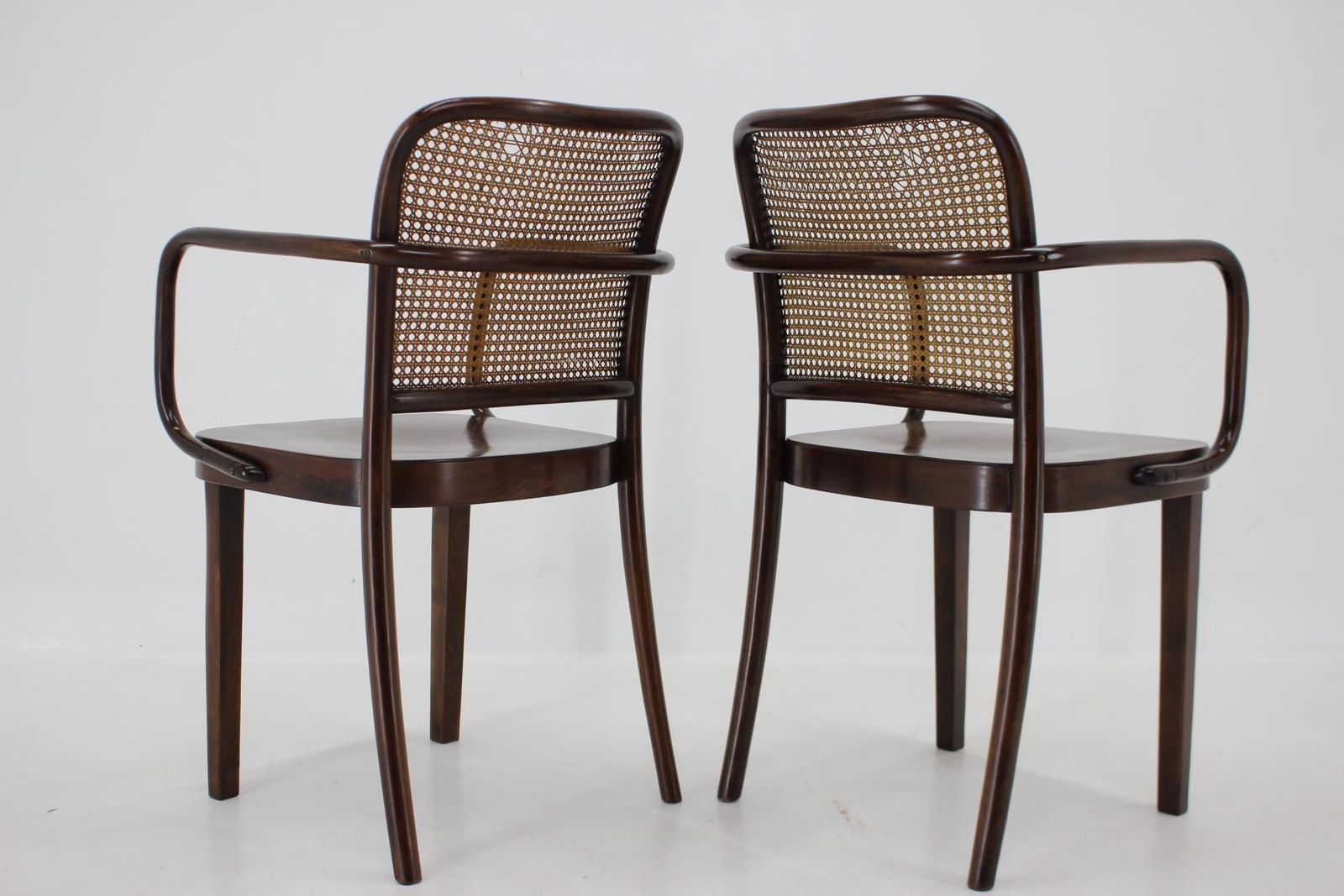 1920s Josef Hoffmann Bentwood Chairs, No. 811 For Thonet,Czechoslovakia photo vintage